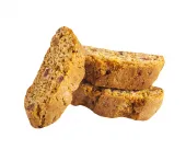 "Кантучини медовые постные" с фруктами